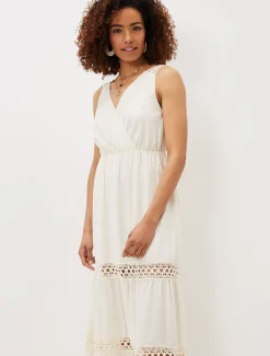 Mai Broderie Lace Maxi Dress