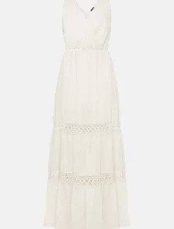 Mai Broderie Lace Maxi Dress