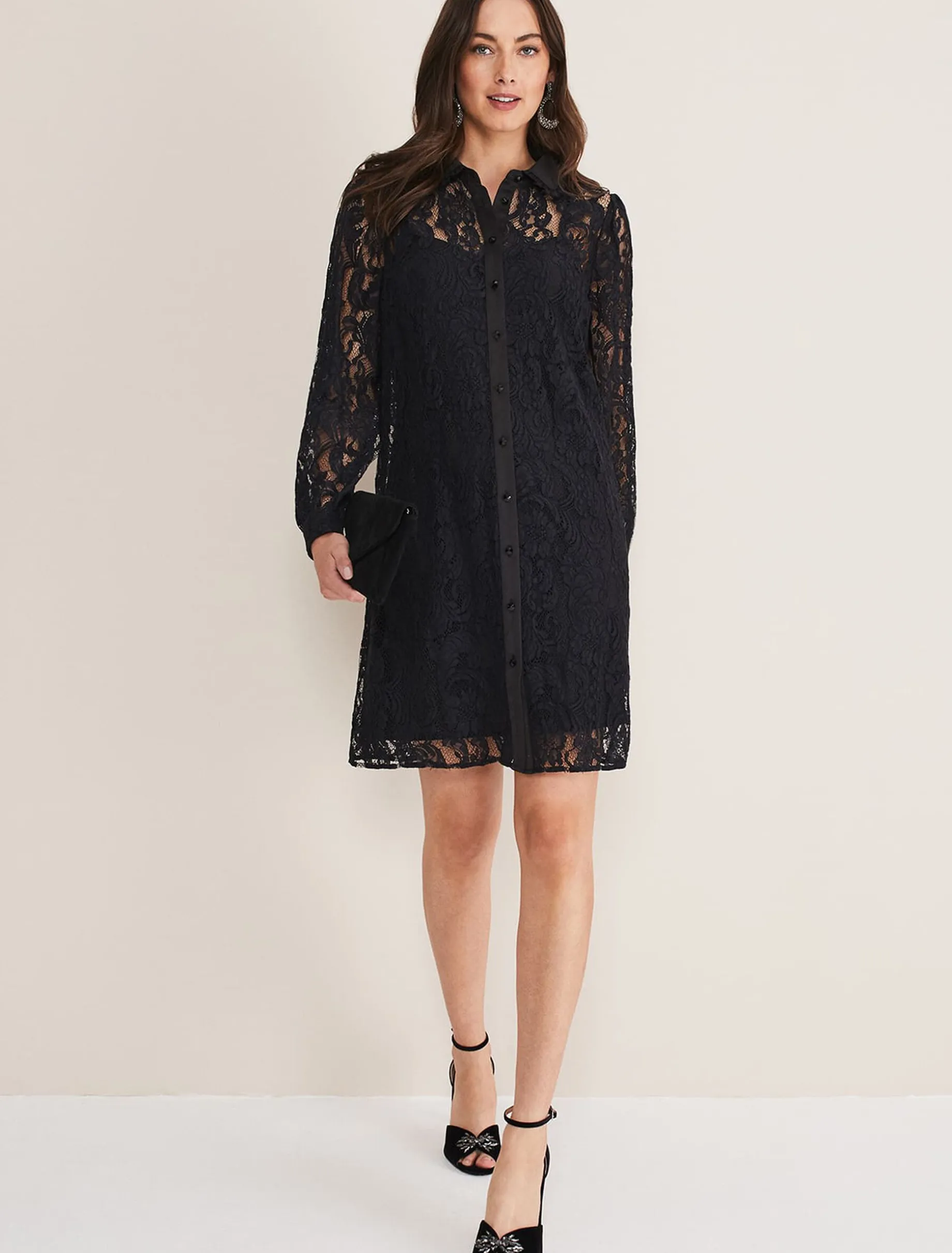 Maisy Lace Swing Dress