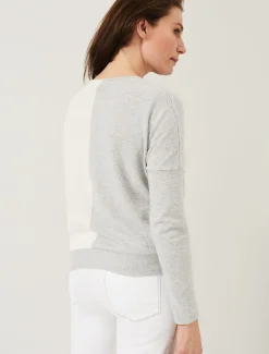 Maliah Colourblock Knit Top
