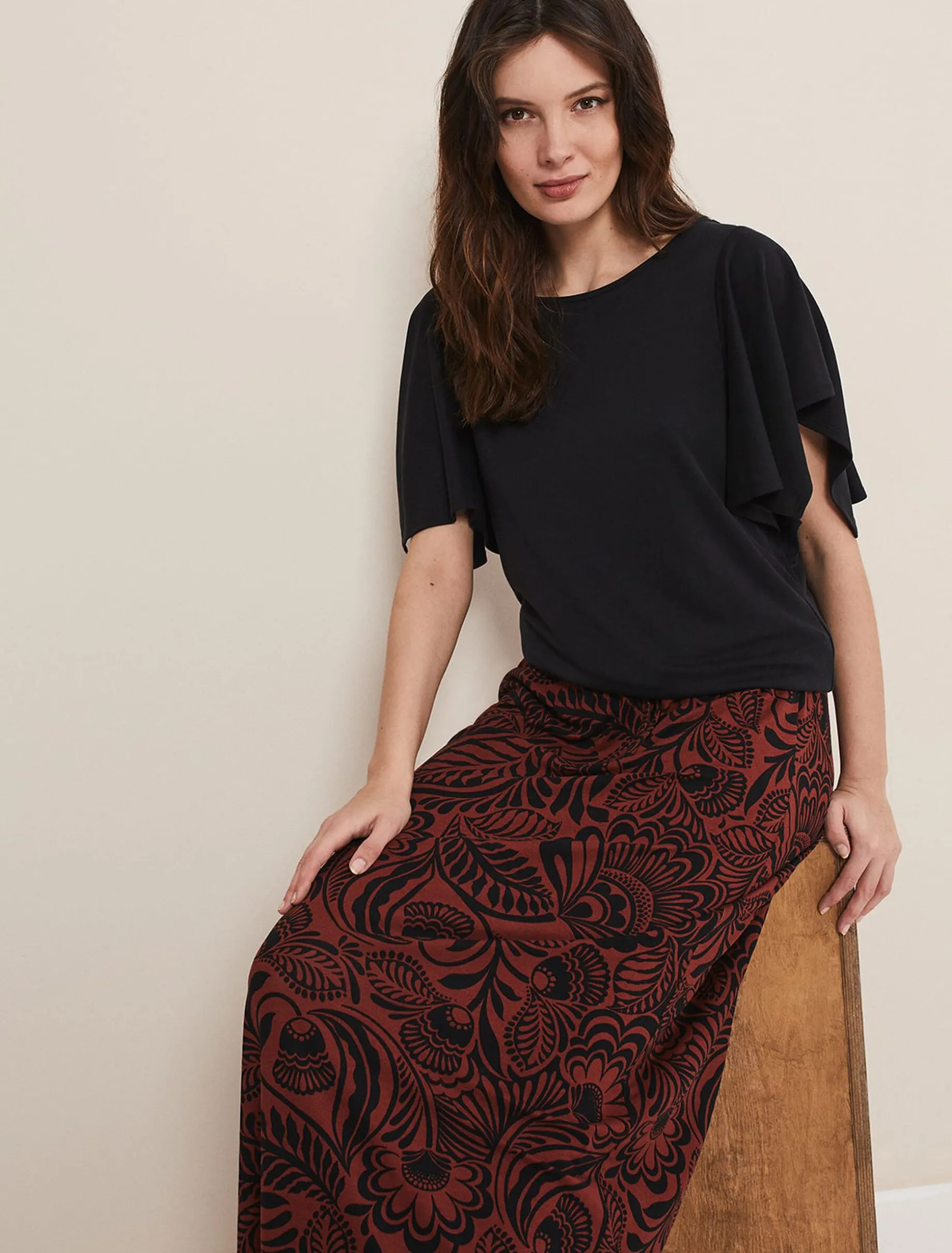 Mara Printed Skirt