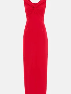 Marcelina Twist Maxi Dress