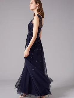 Marcia Sequin Tulle Dress
