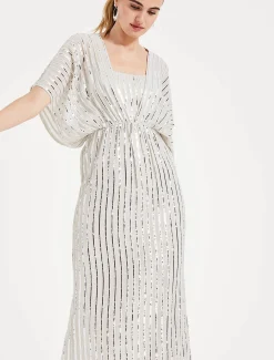 Mariana Sequin Maxi Dress