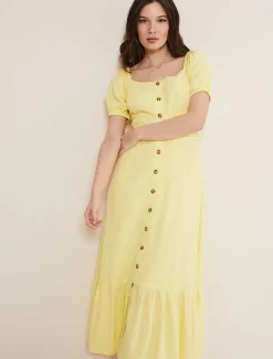 Maribella Linen Midi Dress