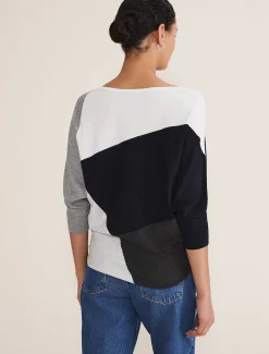 Marie Colour Block Knit