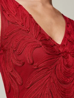 Marigold Tapework Maxi Dress