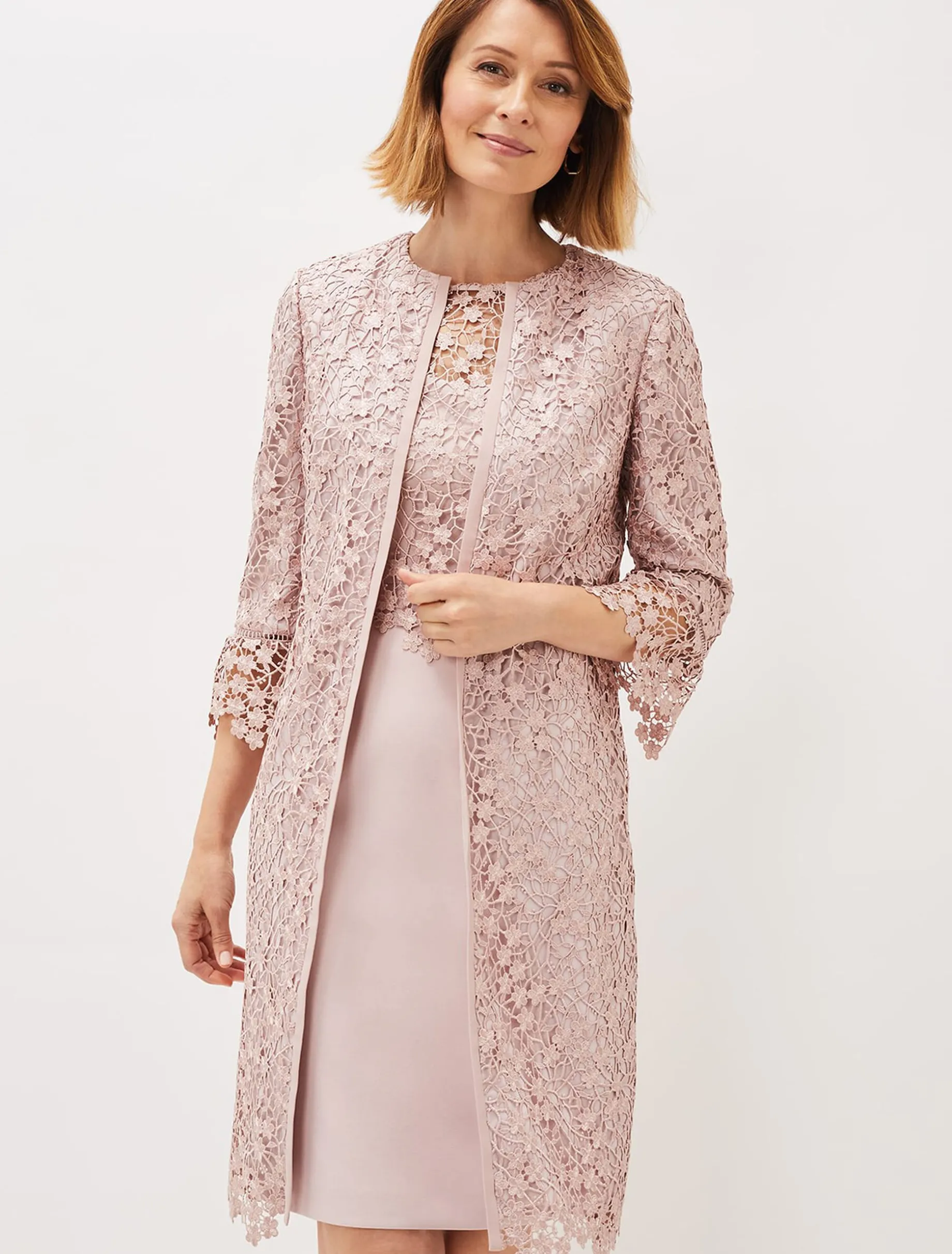 Mariposa Lace Occasion Coat
