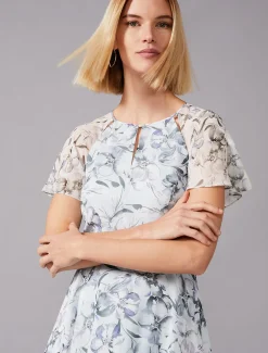 Marlene Floral Fit And Flare Dress