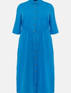 Marlene Tie Shirt Dress