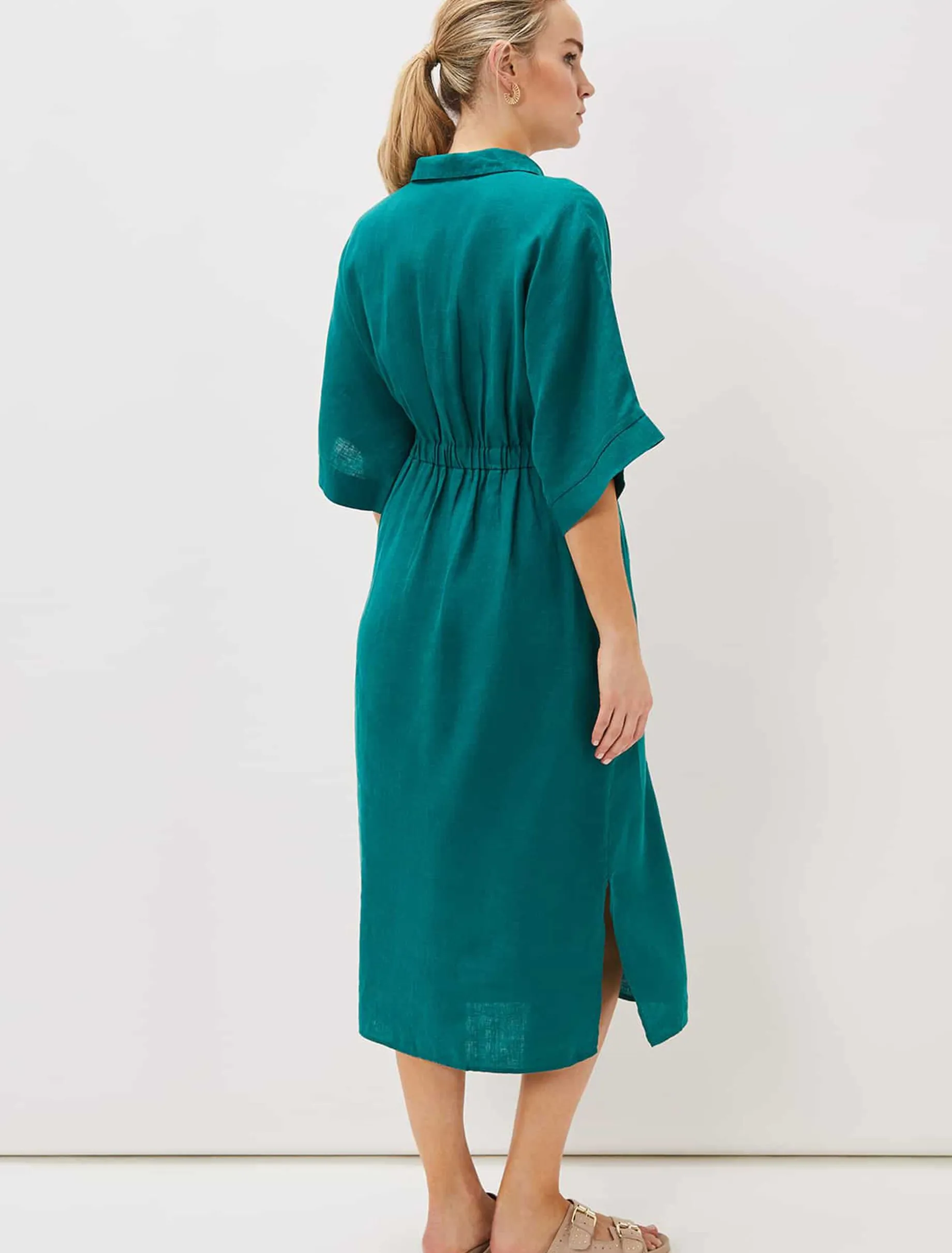 Marlene Tie Shirt Dress