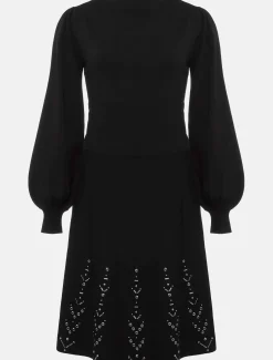 Marley Metal Work Detail Knit Dress