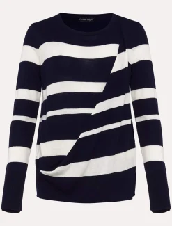 Mary Stripe Fine Knit Jumper