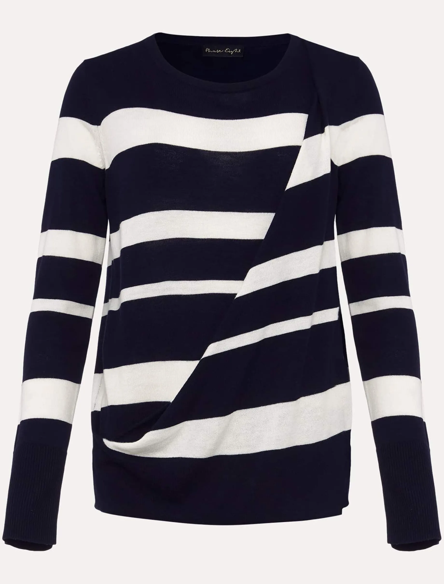 Mary Stripe Fine Knit Jumper