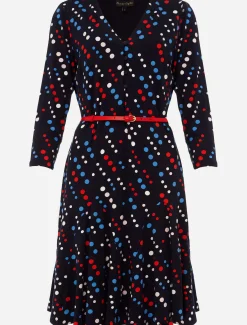 Marya Spot Jersey Dress