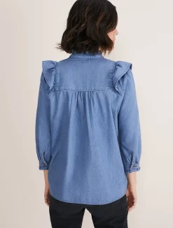 Maryam Ruffle Front Blouse