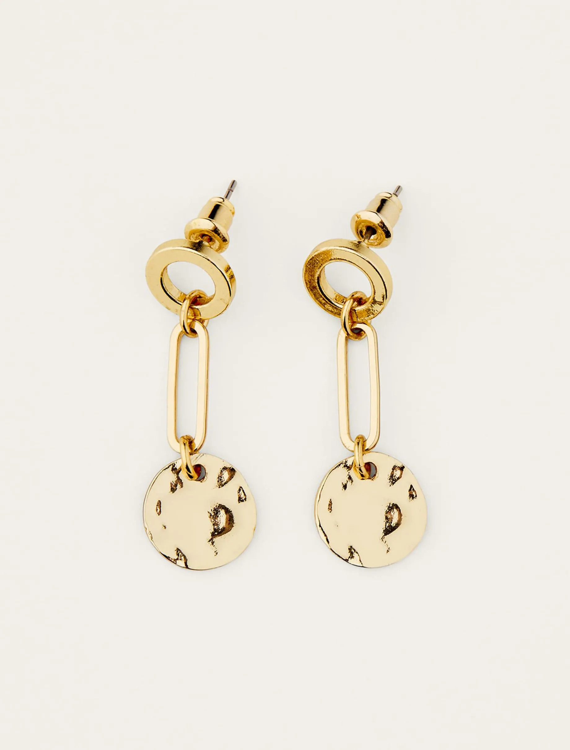 Maryanna Plated Pendant Earrings