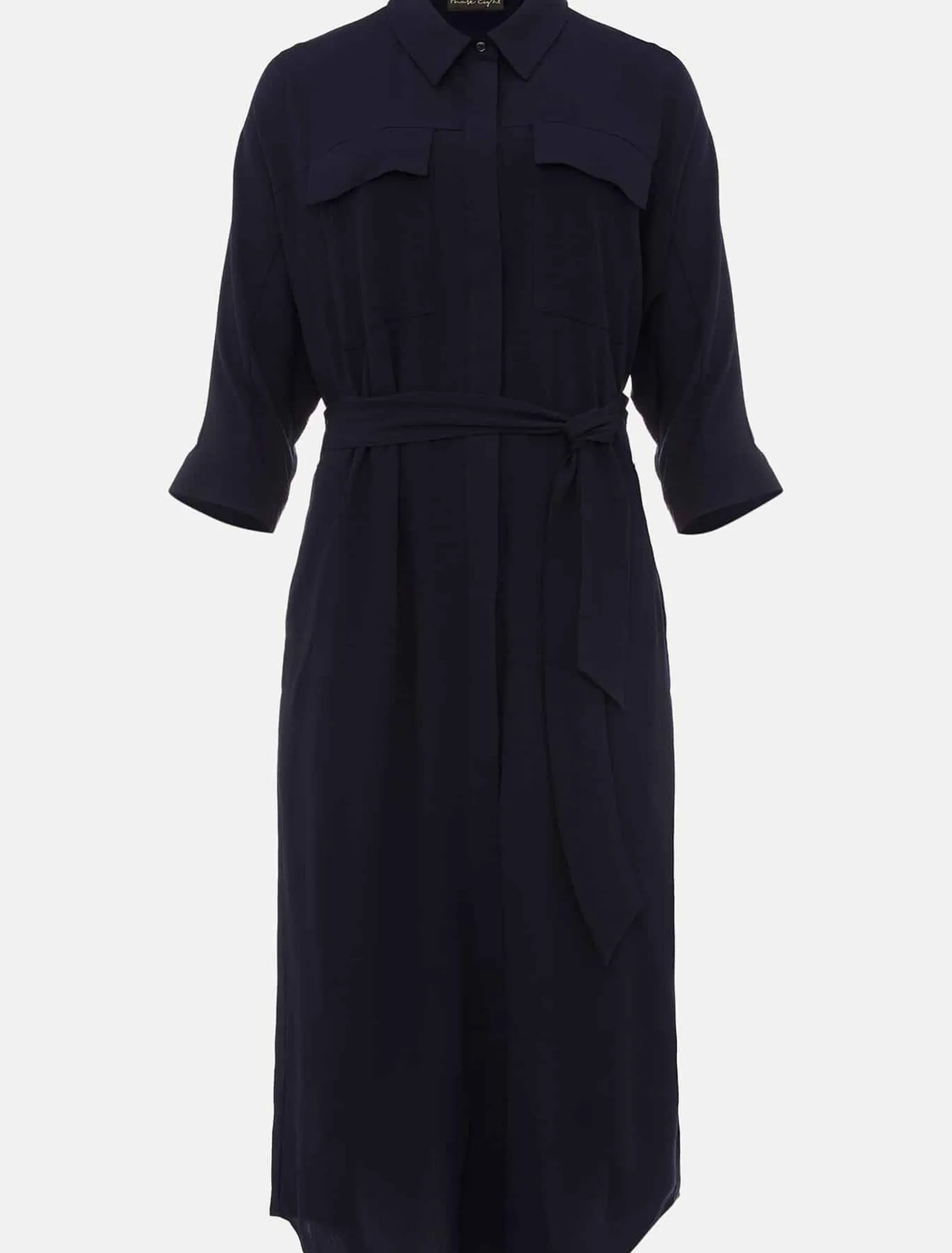 Maxine Belted Shirt Dress