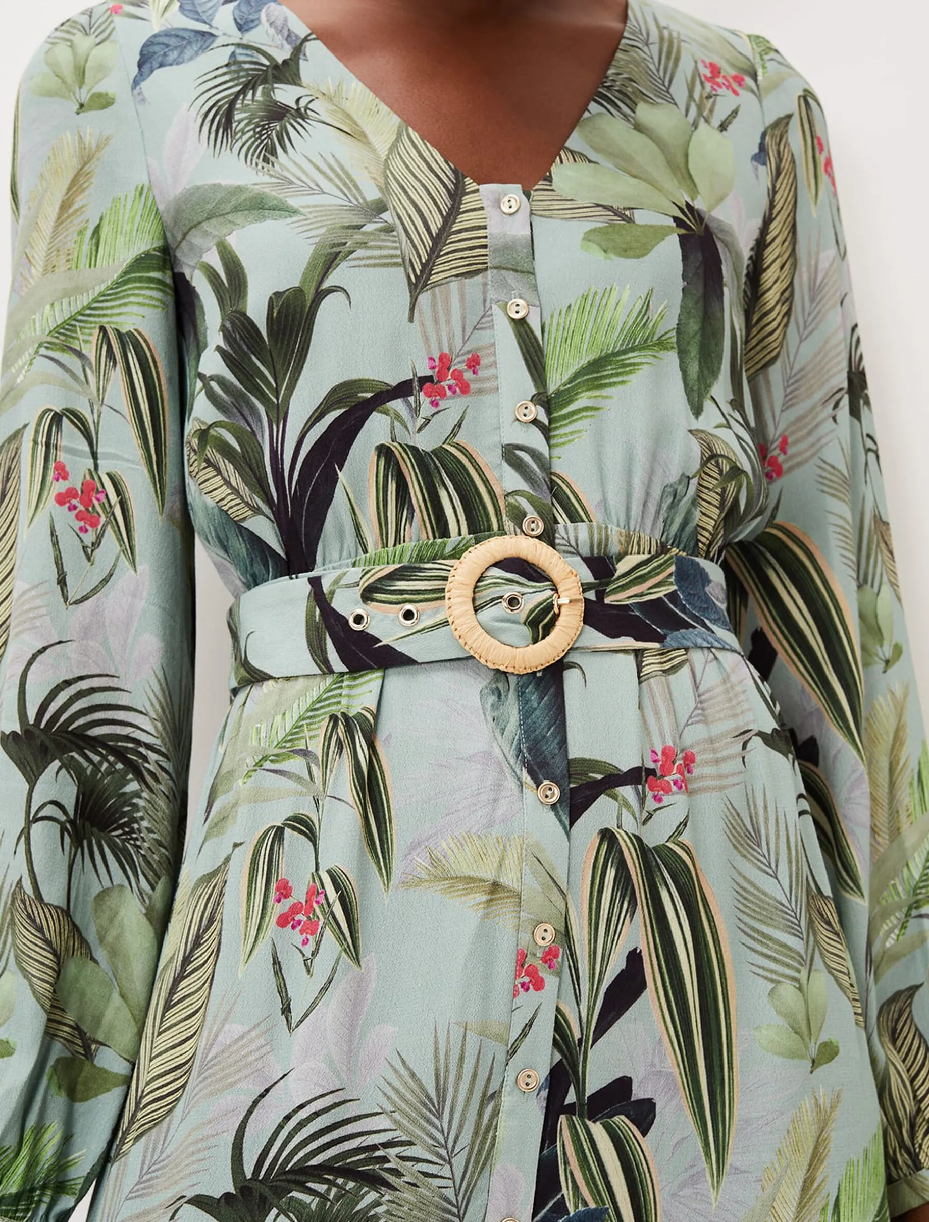 Maya Printed Tiered Maxi Dress