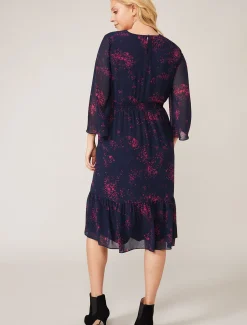 Maya Star Print Dress