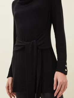 Maya Tie Front Longline Top