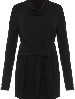 Maya Tie Front Longline Top