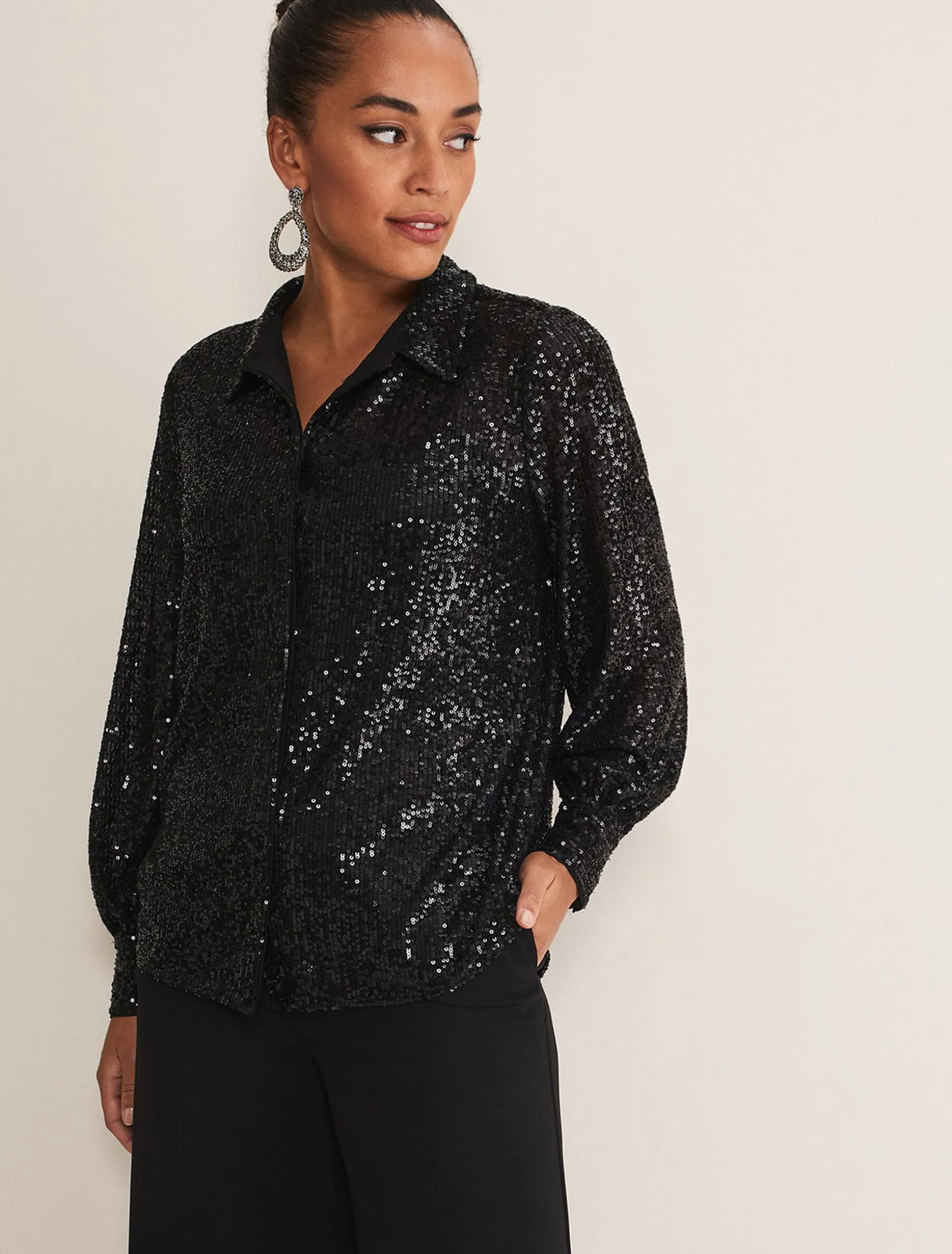 Medora Sequin Shirt