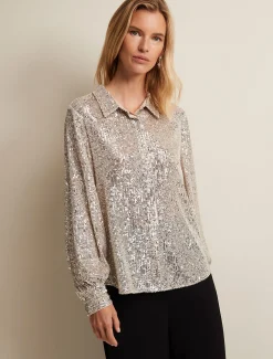 Medora Sequin Shirt