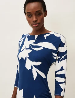Mel Abstract Print Dress