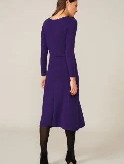 Mel Fit And Flare Midi Dress