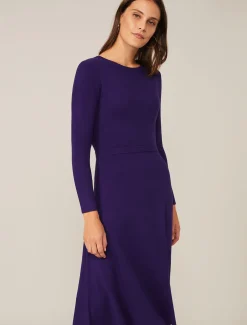 Mel Fit And Flare Midi Dress