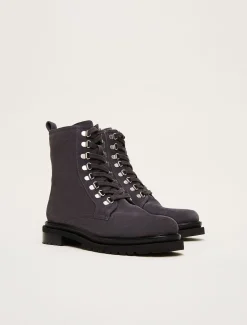 Meladie Suede Lace Up Hiker Boot