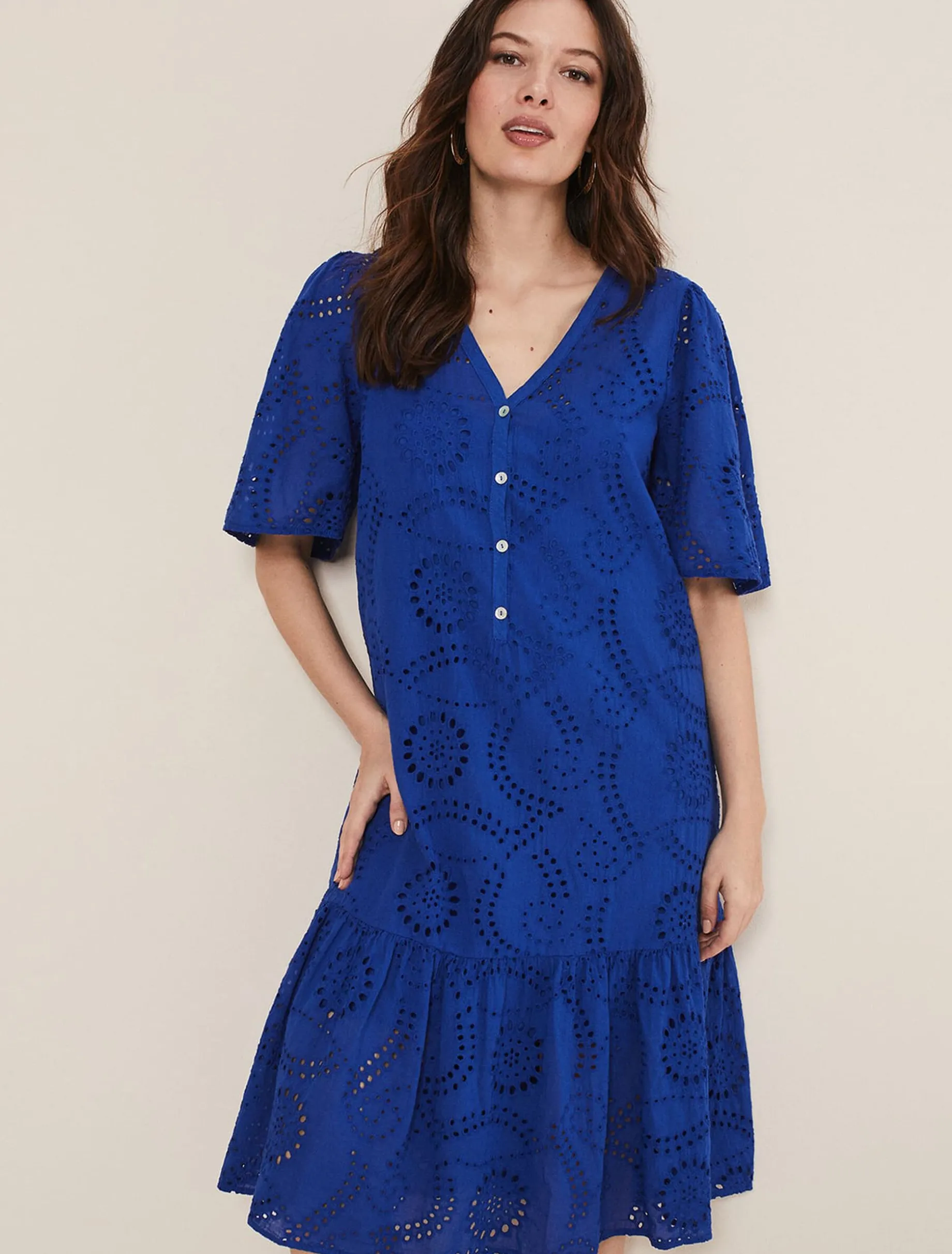Meleri Broderie Dress