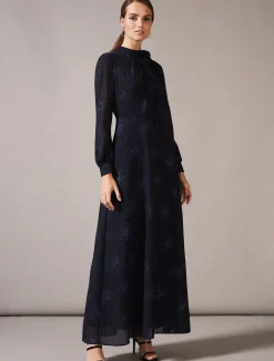 Melina Tie Maxi Dress