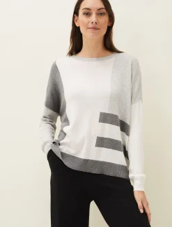 Melisse Colourblock Stripe Jumper