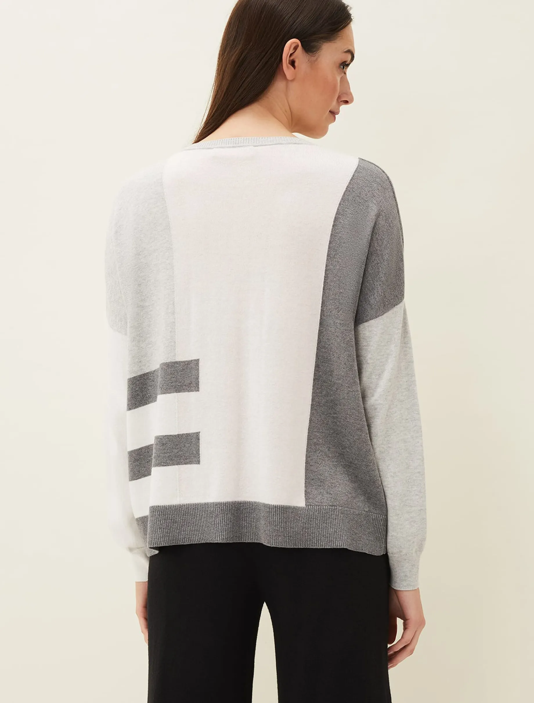 Melisse Colourblock Stripe Jumper