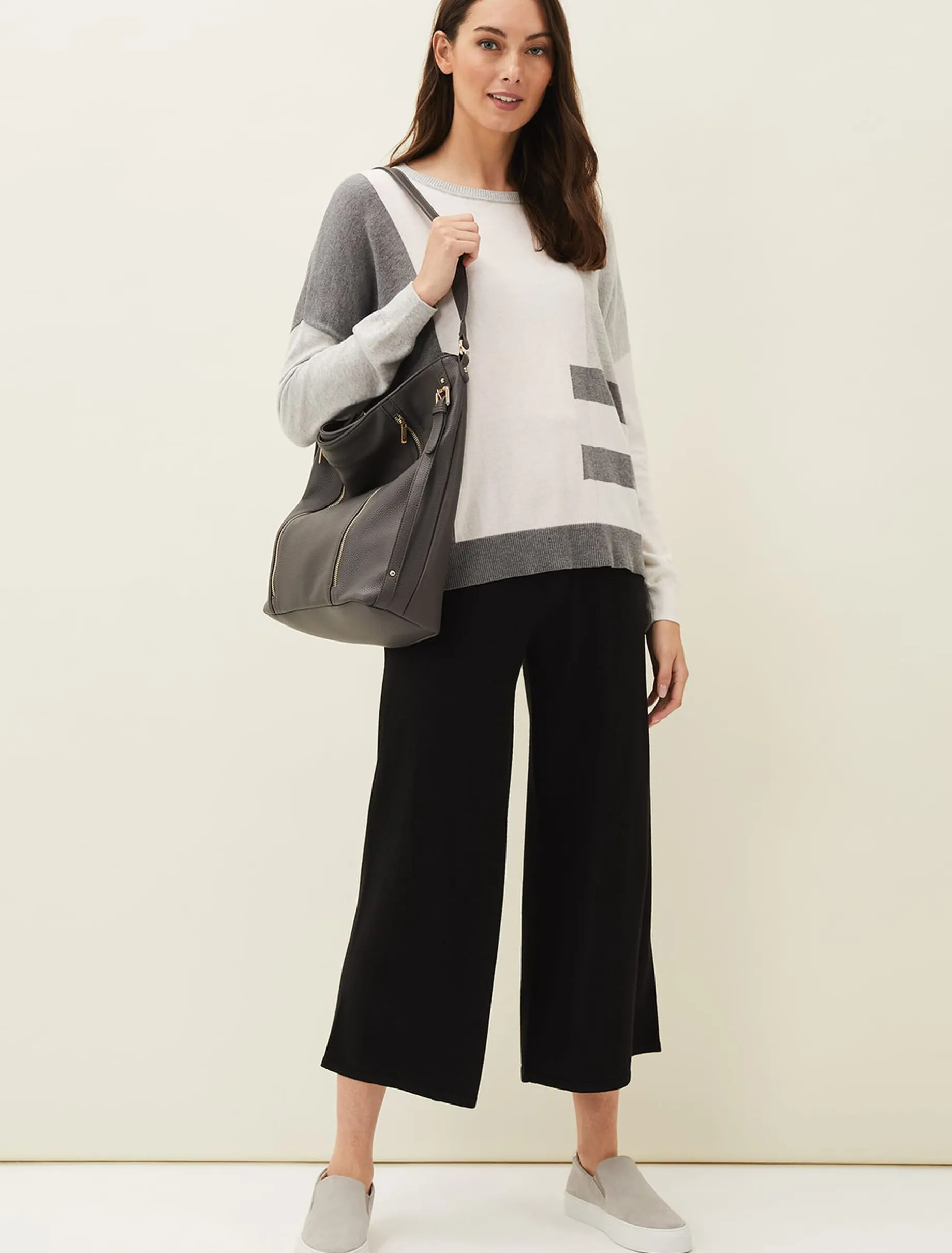 Melisse Colourblock Stripe Jumper