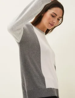 Melisse Colourblock Stripe Jumper