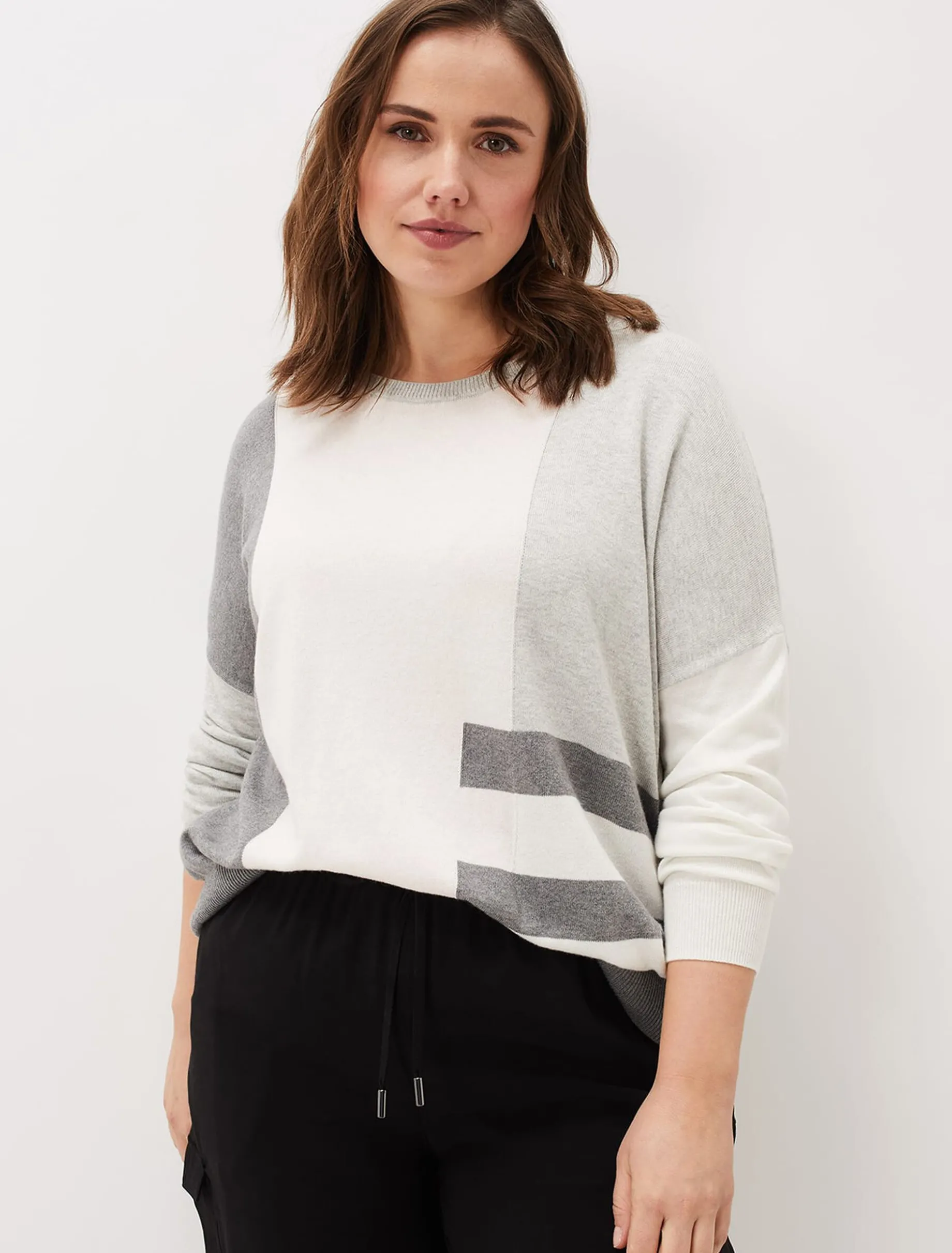Melisse Colourblock Stripe Jumper