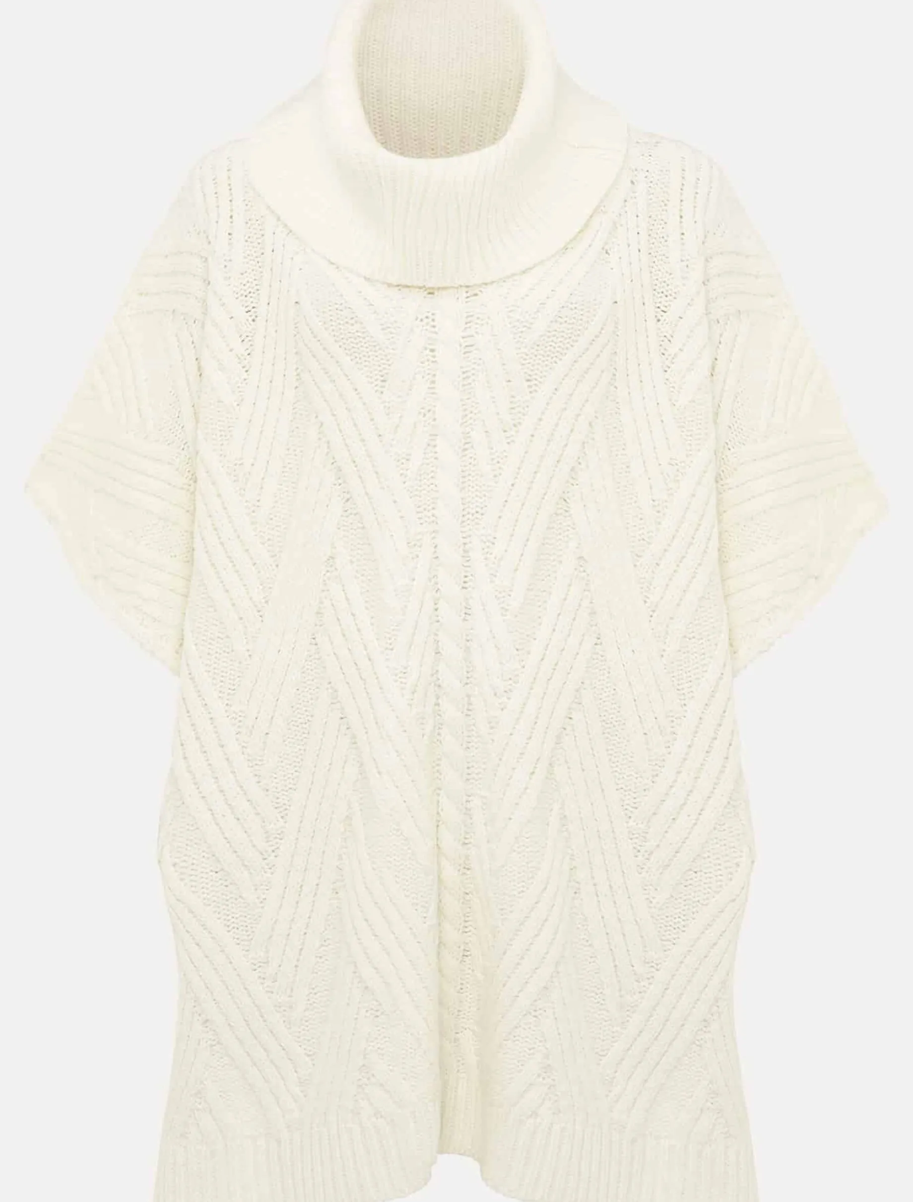 Melly Cable Knit Cape