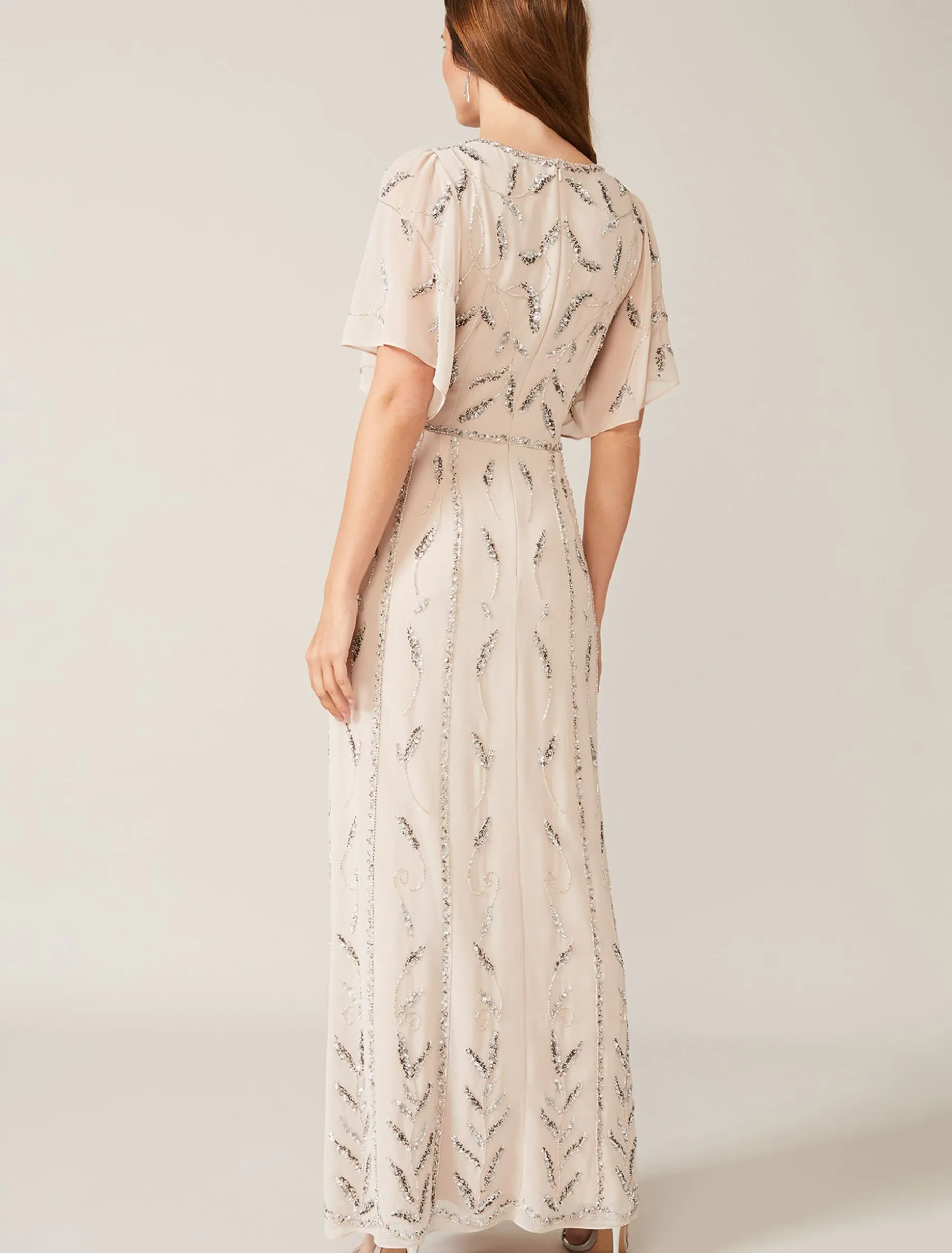 Meredith Embellished Leaf Dress