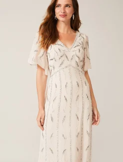 Meredith Embellished Leaf Dress