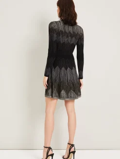 Metallic Knitted Dress