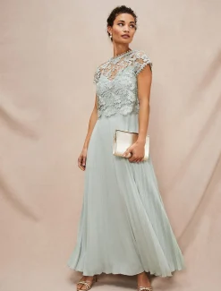 Michelle Double Layer Maxi Dress