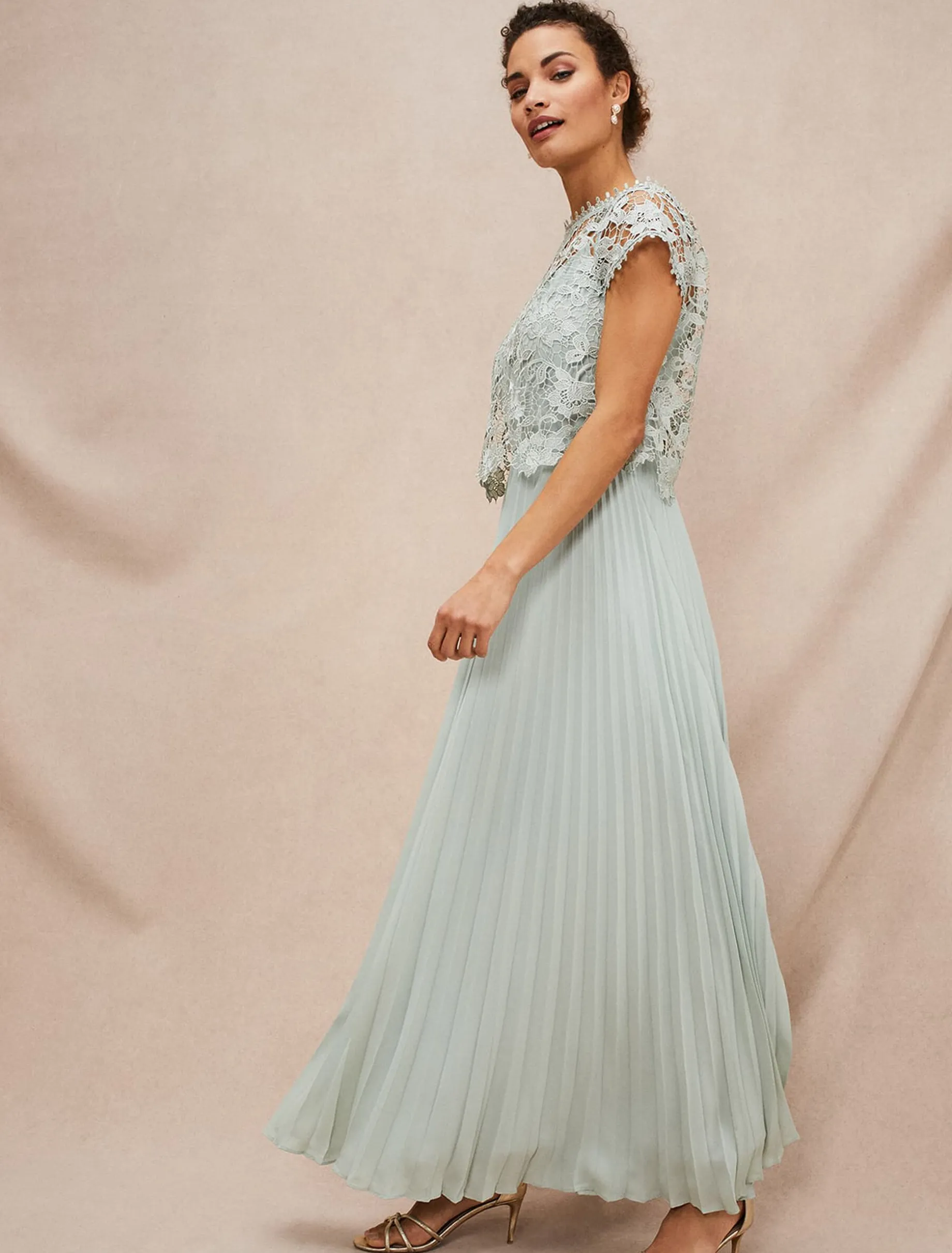 Michelle Double Layer Maxi Dress