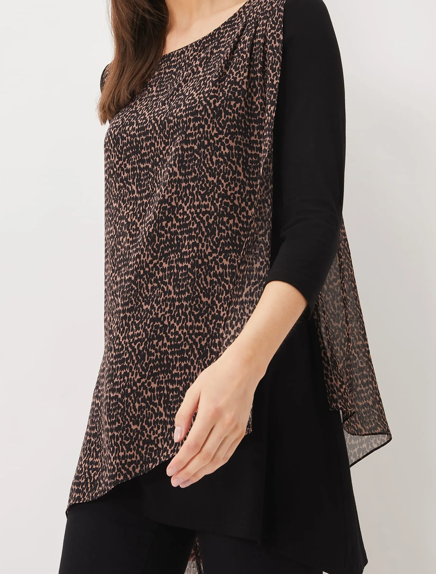 Mika Printed Penele Top