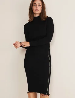 Milla Maxi Longline Zip Knit Dress