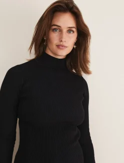 Milla Maxi Longline Zip Knit Dress