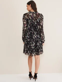 Millicent Print Tiered Dress