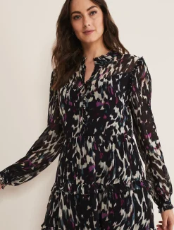 Millicent Print Tiered Dress